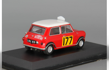 MINI Cooper "S" BMC R.Aaltonen - H.liddon Rallye de Monte Carlo (1967), red