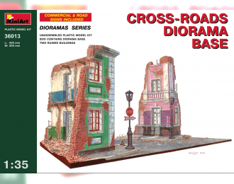 Сборная модель Наборы для диорам CROSS-ROADS DIORAMA BASE