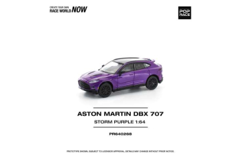 ASTON MARTIN DBX 707, storm purple