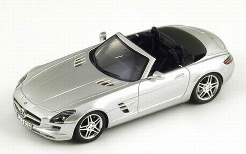 MERCEDES-BENZ SLS Open Roadster, silver
