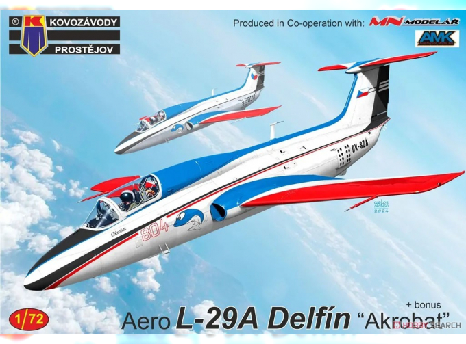 Сборная модель Aero L-29A Delfín “Akrobat”