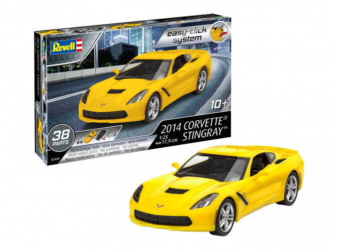 Сборная модель Corvette Stingray 2014