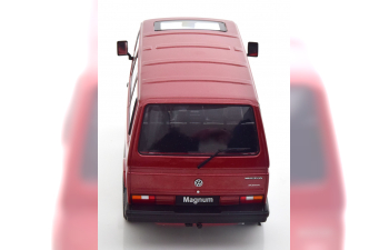 VOLKSWAGEN T3 Multivan Magnum (1987), red metallic