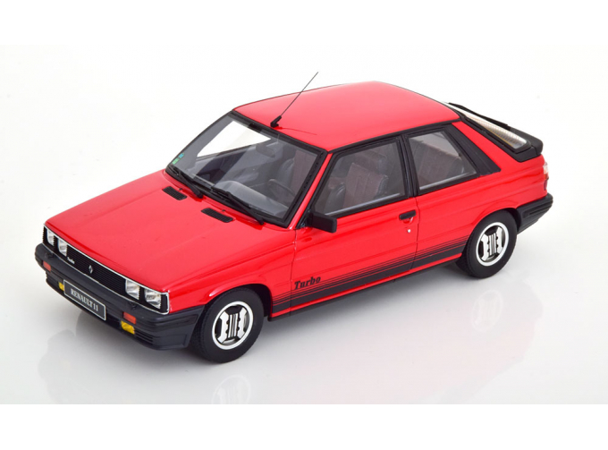 RENAULT 11 Turbo (1985), red black