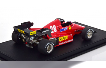 FERRARI F1 126c3 Scuderia Ferrari №28 Winner & Fastest Lap Dutch Gp (1983) Rene Arnoux, Red