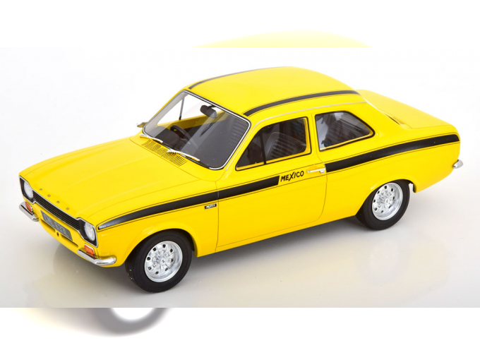 FORD Escort MK1 Mexico (1973), yellow black