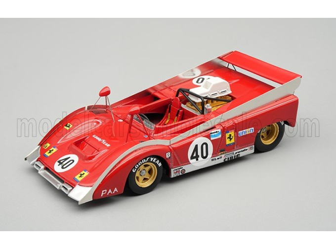 FERRARI 712 CAN-AM TEAM N.A.R.T. №40 WATKINS GLEN (1972) JEAN PIERRE JARIER