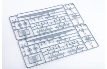 Сборная модель German 80T Type SSyms Schwerer platormwagen Wooden Tip