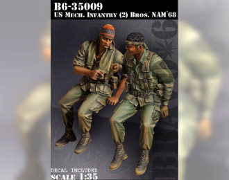 U.S. Mech Infantry (2) Bros. Nam'68 / Американская мотопехота (2) Братья. Вьетнам'68