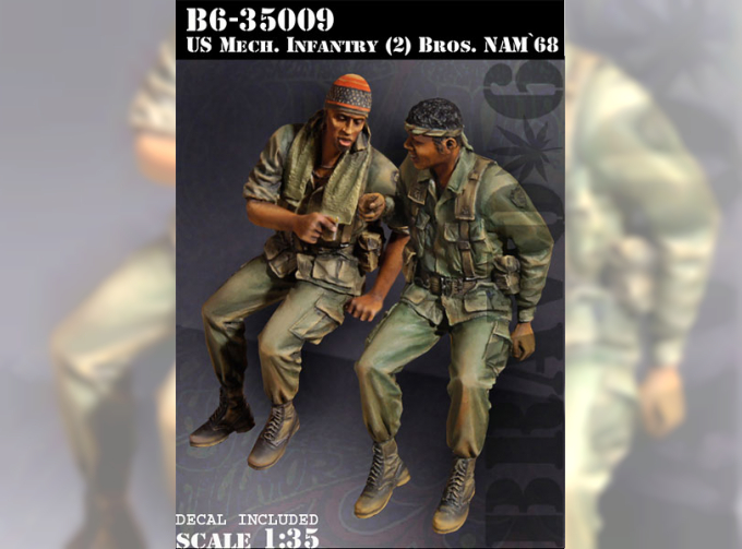 U.S. Mech Infantry (2) Bros. Nam'68 / Американская мотопехота (2) Братья. Вьетнам'68