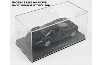 Display Box (Base Not Included) Lungh.cm 13.3 X Largh.cm 6.8 X Alt.cm 6.2 (altezza Interna Cm 6.1) For Base Type Ferrari Collection - Alfa Collection - Nuestros Coches De Policia And Other