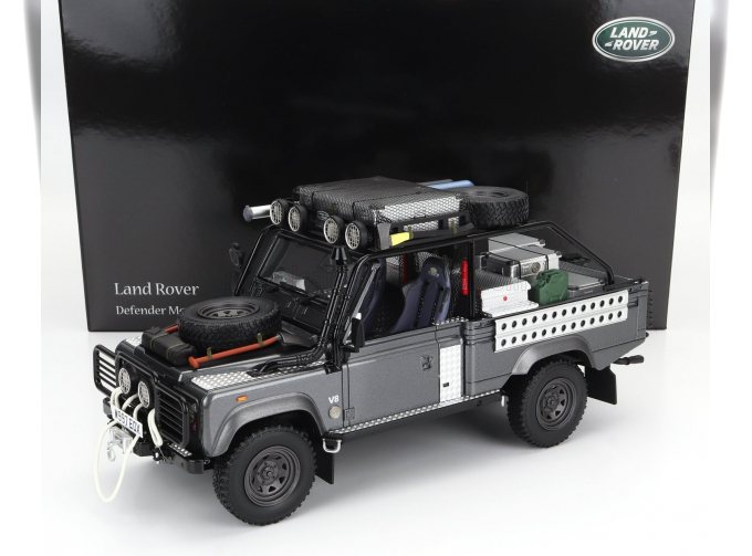 LAND ROVER Defender 90 Pick-up (2001) - Lara Croft - Tomb Raider - Angiolina Jolie - Movie, Corris Grey