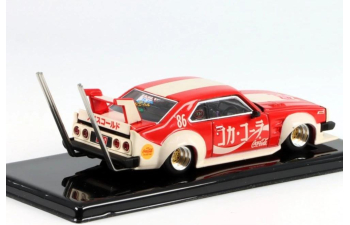 NISSAN Skyline C210 Kaido Racer Bosozoku Style Coca-Cola , red/beige