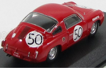 FIAT Abarth 950s Coupe N 50 24h Le Mans 1960 Guichet - Condriller , Red