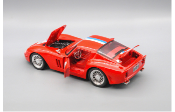 FERRARI 250 GTO 1962, красный, 21 см.