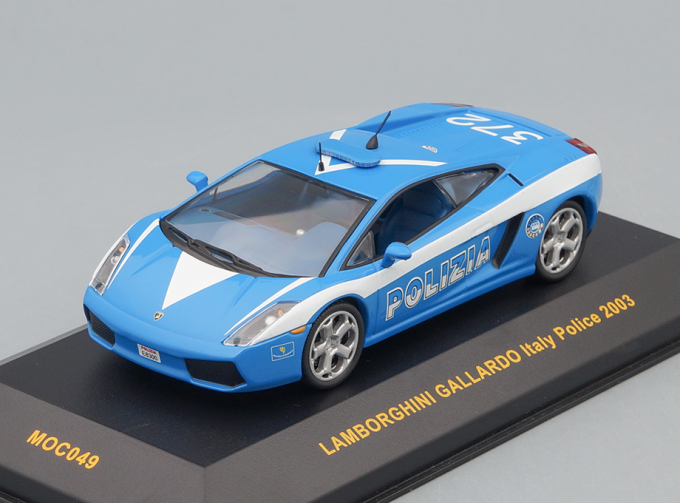 LAMBORGHINI Gallardo ITALY POLICE 2003, blue