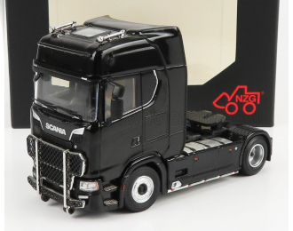 SCANIA S730 V8 Tractor Truck 2-assi (2017), Black