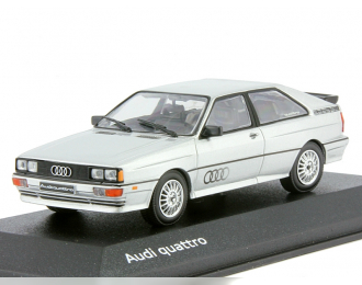 AUDI quattro 1980, silber met.