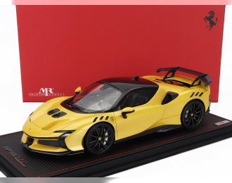 FERRARI Sf90 Xx Stradale (2024) - Con Vetrina - With Showcase, Giallo Tristrato - Yellow Met Black