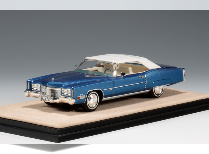 CADILLAC Eldorado Convertible (закрытый) (1972), St.Moritz Blue Metallic