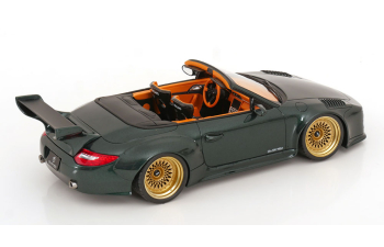 PORSCHE 911 (997.2) Old & New Tokyo Auto Salon *Resin serie* (2024), green
