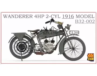 Сборная модель мотоцикл Wanderer 4PS 1916 года