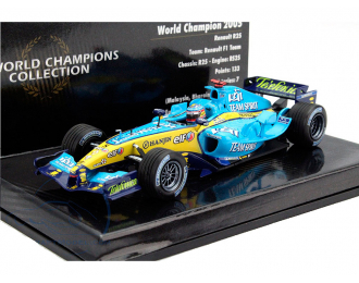 Renault F1 R25 World Champion 2005 Fernando Alonso