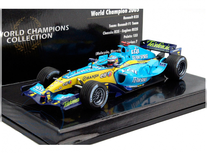 Renault F1 R25 World Champion 2005 Fernando Alonso