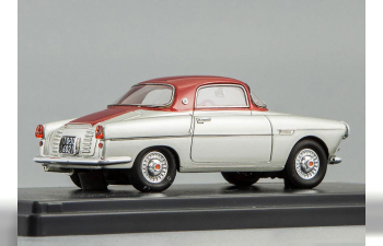 FIAT 600 Viotti Coupe (1959), silver / red