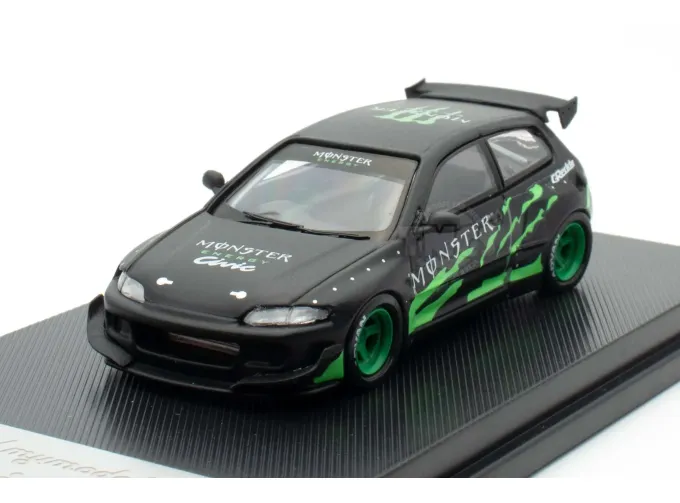HONDA Civic EG6 *Monster*, black/green
