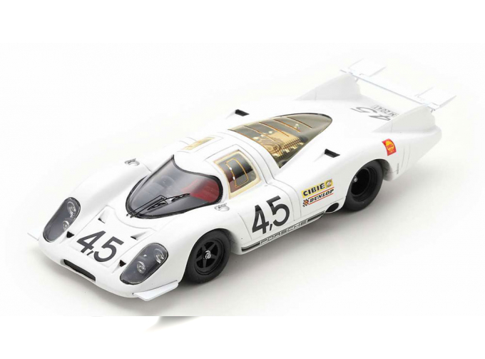 PORSCHE 917 LH Test Le Mans, Stommelen (1969), white