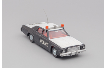 PLYMOUTH Gran Fury Police Car (1977), black / white 