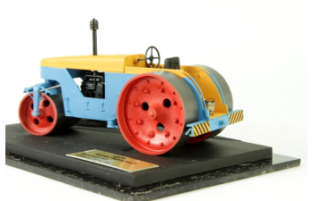 Каток дорожный Д-211 (желто-синий-чистый)