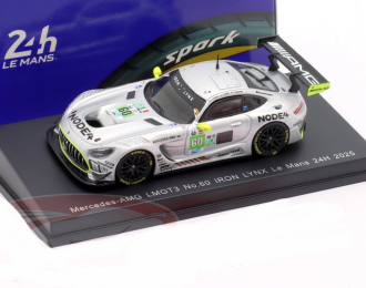 MERCEDES-BENZ AMG GT3 Evo №60 24h LeMans Andrew Gilbert, Lorcan Hanafin, Fran Rueda (2025)