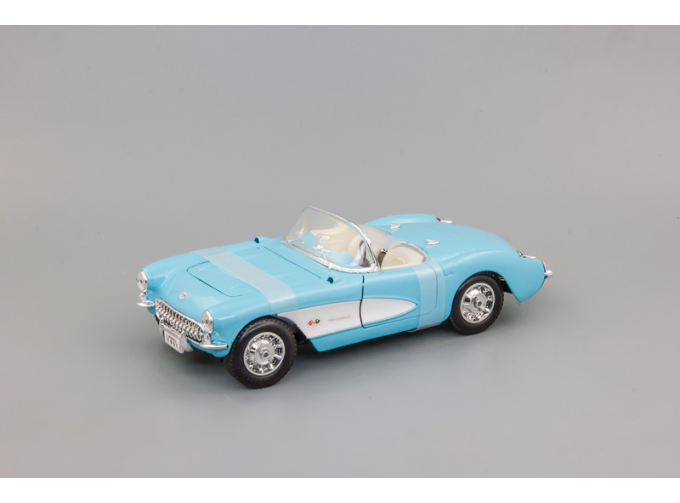 CHEVROLET Corvette (1957), Light Blue