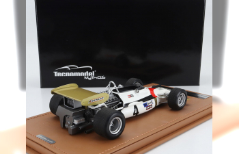 BRM F1 P153 French Gp (1970) George Eaton, White Gold