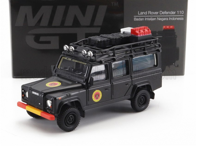 LAND ROVER Defender 110 Station Wagon Badan Intelijen Negara Indonesia (1999), Matt Black