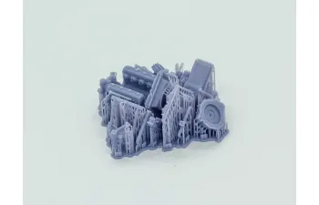 Дизельный мотор "ЯМЗ-238М"