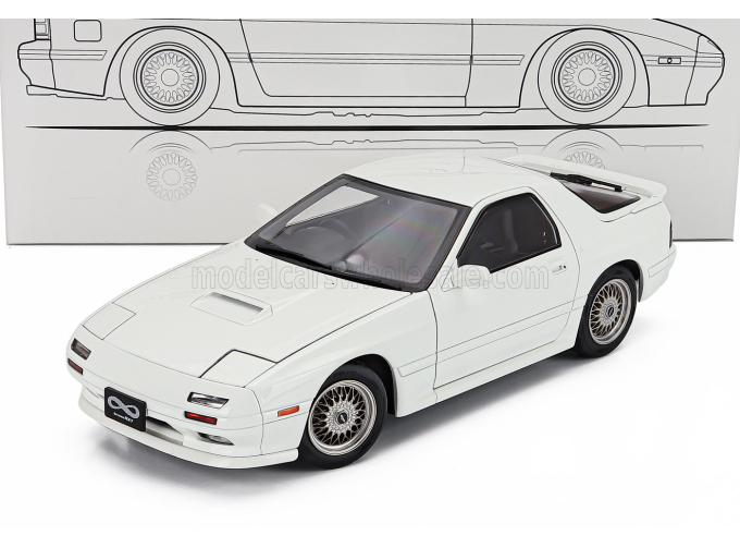 MAZDA Rx-7 (fd3rs) Savanna Infini Coupe (fc3s) (2006), White