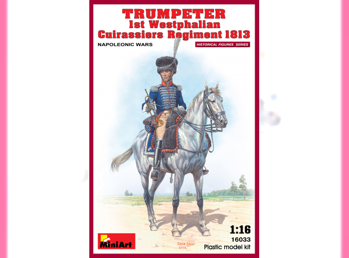 Сборная модель Фигуры TRUMPETER 1st Westphalian Cuirassiers Regiment 1813