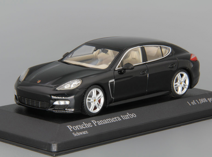 PORSCHE Panamera Turbo (2011), black