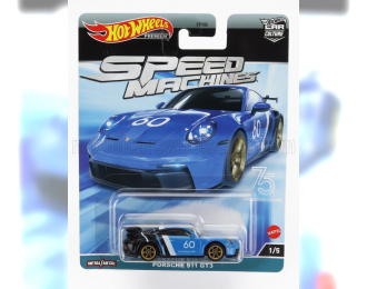 PORSCHE 911 992 Gt3 Coupe №60 Racing (2021), Ligt Blue