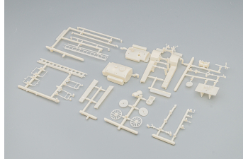 Сборная модель надстройка на ПМЗ-2 пожарная автоцистерна 1936 г.