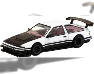 TOYOTA Sprinter Trueno (AE86), white / black