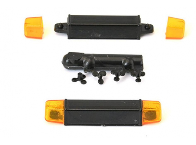 Проблесковый маяк Hella Light Old - черный/оранжевый