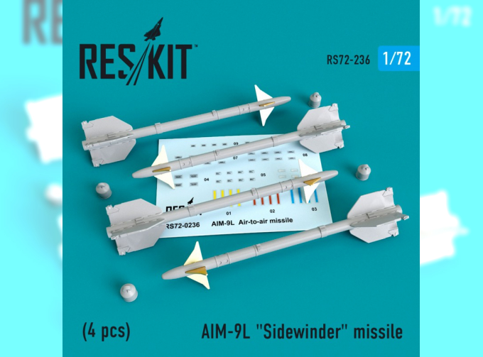 Ракеты для AIM-9L "Sidewinder" (4 штуки)