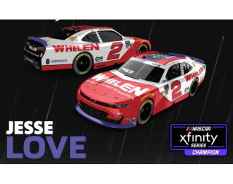 Chevrolet #2 Jesse Love *Whelen* red/white 2025
