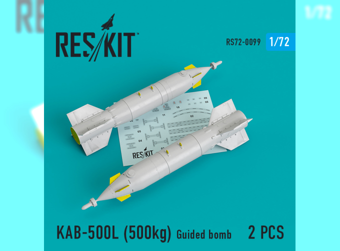 KAB-500L (500kg) Guided boMERCEDES-BENZ (2 pcs) (Su-24/30/34, MiG-27, MiG-29SMT, YAK-130)