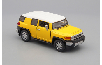 TOYOTA FJ Cruiser, yellow / white