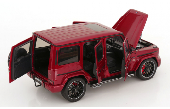 MERCEDES-BENZ AMG G-class G63 (2019), red metallic